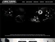 Tablet Screenshot of firetong.com.br